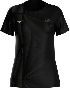 Běžecké tričko Mizuno Active DryAeroFlow Graphic Short Sleeve Tee J2GAD25790 Velikost textilu: XS