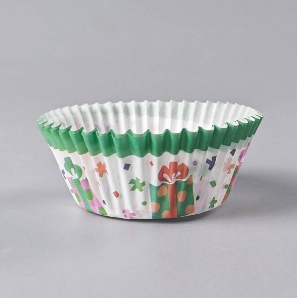 Dortisimo Košíčky na muffiny s vánočním motivem Dárky (100 ks)