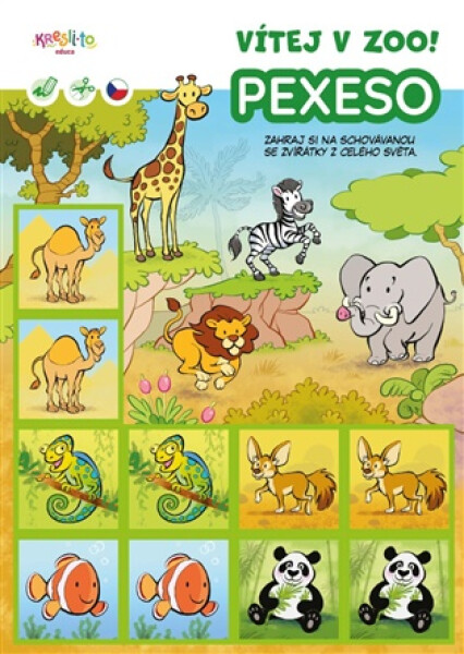 Pexeso Vítej v ZOO!