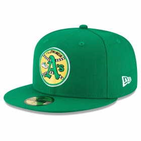 New Era Pánská kšiltovka Oakland Athletics MLB The Swingin' A's 1971 Cooperstown 59FIFTY Fitted Velikost: 7 1/2