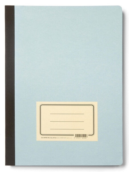 Školní sešit RETRO 440 bezdřevý