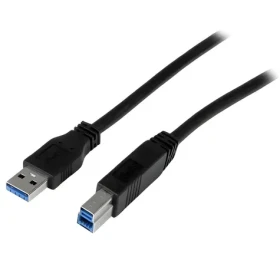StarTech USB-A/USB-B černá / Kabel / USB 3.0 / 1 m (USB3CAB1M)