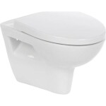 CERSANIT - SET 547 ZÁVĚSNÁ WC MÍSA PARVA NEW CLEANON SE SEDÁTKEM DUR ANTI SOFTCLOSE K701-015