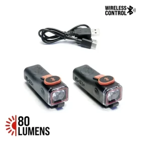 ShredLights SL-R1+ / Zadní světlo / sada 2 ks / Bluetooth / IPX7