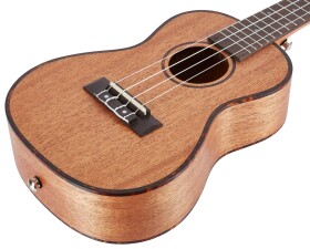 Cascha HH 2036 Concert Mahogany Ukulele Bundle