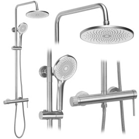 REA - Sprchový set Foss Clif Brush Nickel REA-P5646