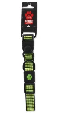 ACTIVE DOG Obojek Strong L limetková / Nylonový / šířka 2,5 cm / obvod 45-68 cm (0904-90564)