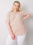 Dámská strukturovaná halenka 6323 - FPrice 3XL Královská modř
