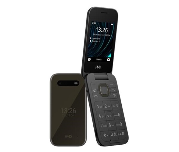 HMD Nokia 2660 Flip Dual SIM, 4G, černá (2025), (CZ, SK, HU) EDF_951260