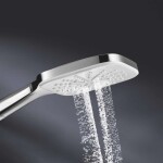 GROHE - Rainshower SmartActive Cube Sada sprchové hlavice 130 9,5 l/min, 3 proudy, držáku a hadice, měsíční bílá 26589LS0