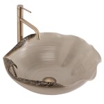 REA - Keramické umyvadlo na desku HM-22 Handmade ART REA-U6326