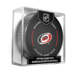 Inglasco / Sherwood Puk Carolina Hurricanes NHL Official Game Puck 2024-2025