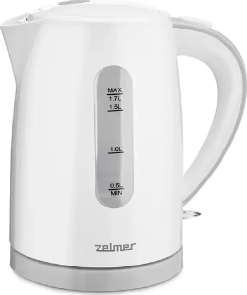 Zelmer ZCK7616S bílo-šedá / rychlovarná konvice / 2200 W / 1.7 L (ZCK7616S)