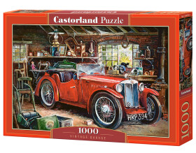 Puzzle Castorland 1000 dílků Veterán garáži