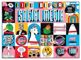 GALISON Puzzle Život před sociálními médii