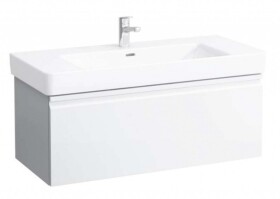 Laufen - Pro S Umyvadlová skříňka, 101x45x39 cm, 1 zásuvka, matná bílá H4835520964631