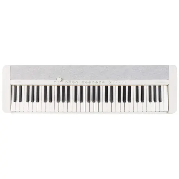 Casio CT-S1 WE bílá / klávesy / 61 kláves / BT / USB / 6x AA adaptér (4971850315087)
