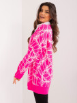 Dámský svetr BA SW 2040.78 Neon růžová - BADU Store neonová růžová one size