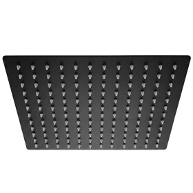 REA - Čtvercová hlavová sprcha JS-P015B 30cm Black REA-P0613