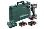 Metabo SB 18 L 3x2.0Ah / Aku Vrtací kladivo / 18V / 3x2.0Ah / 13mm sklíčidlo / 1800 ot-min / 27000 příklepů-min / 50 Nm (602317540)