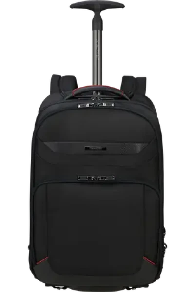 Samsonite PRO-DLX 6 Batoh/WH 17.3" černá / Batoh s kolečky na notebook až 17.3" / 50 x 34 x 20 cm (148163-1041)