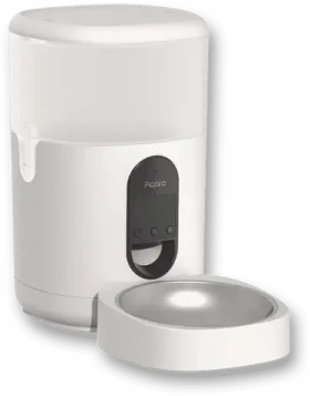 Aqara Smart Pet Feeder C1 bílá / dávkovač pro psy a kočky / Zigbee 3.0 / Siri / Alexa / Google / IFTTT (ACPETC1-M01)