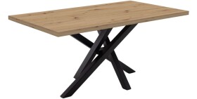 BRADOP Jídelní stůl System RUNE-04 (S40404) - lamino/kov BRA-S40404-RUNE