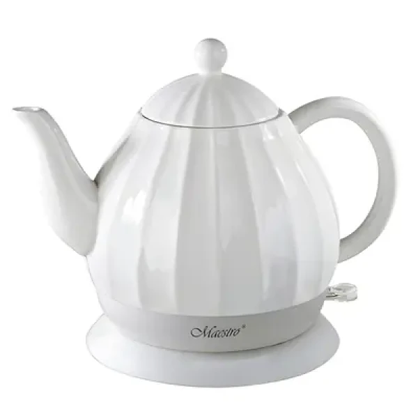 Rozbaleno - Maestro MR070 bílá / Rychlovarná konvice / 1200 W / 1,2 l / keramická / rozbaleno (MR-070.rozbaleno)