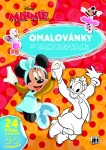 Omalovánky A4 se samolepkami Minnie