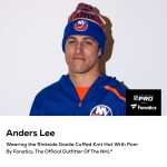 Fanatics Pánská Zimní Čepice New York Islanders Authentic Pro Rinkside Goalie