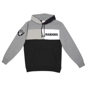 Mitchell & Ness Pánská mikina Las Vegas Raiders NFL Color Blocked Fleece Hoodie Velikost: S