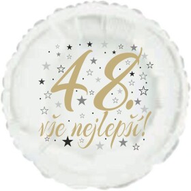 48. narozeniny balónek kruh Balonky.cz 48. narozeniny balónek kruh Balonky.cz