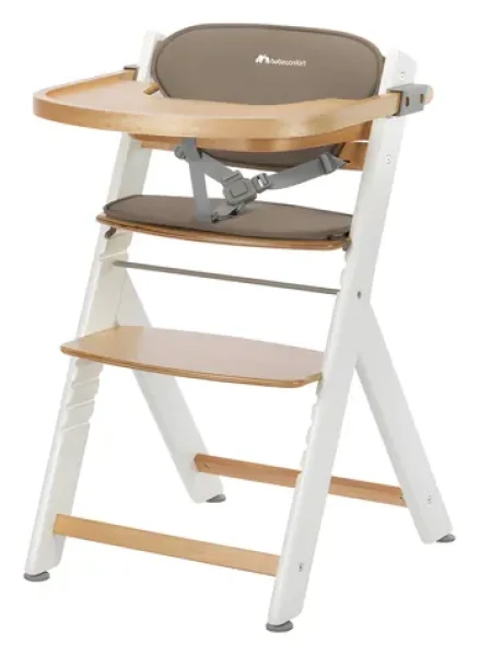 Bebeconfort Timba Light Wood s podložkou / Rostoucí dětská židlička / od 6 měsíců / nosnost 110 kg (2740073210BC)