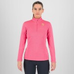 Dámská mikina KARPOS W Pizzocco Half Zip, Fandango Pink velikost: S