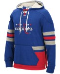 Pánská Mikina Washington Capitals 2017 CCM Jersey Pullover Hoodie blue Velikost: