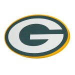 Cedule Green Bay Packers NFL 3D Foam Logo