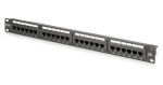 Digitus CAT6 Class E / Patch panel / nestíněný / 24 portů RJ45 / 1U (DN-91624U-CR)