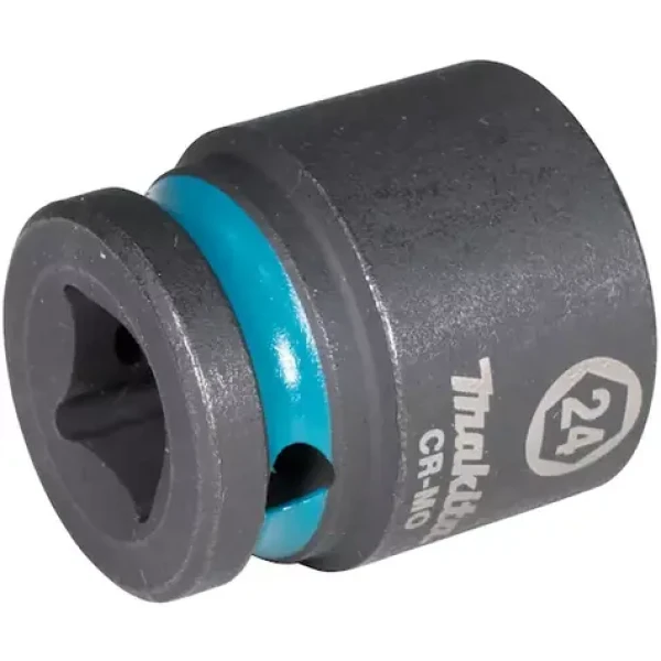 Makita IMPACT BLACK E-16209 / klíč nástrčný 1/2" / čtyřhran / 24mm (E-16209)