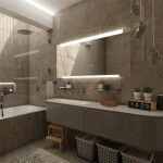 Nimco zrcadlo LED 1200 x 700 Model ZP22000 se dvěma dotykovými senzory ZP 22006VX ZP 22006VX