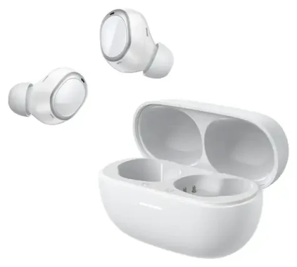 QCY MeloBuds A30 bílá / Bezdrátová sluchátka / TWS / ANC / Bluetooth 6.0 / IPX5 (HT22WH)