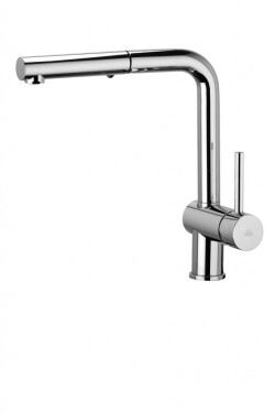 PAFFONI - Light Dřezová baterie s výsuvnou sprškou, chrom LIG285CR-MET