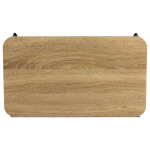Odkládací stolek 53x30x22cm, mdf, dub, GD-022 OAK
