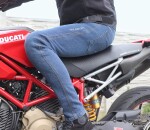 Pánské džíny na moto Trilobite Uptown skinny fit monolayer Aaa blue - 32 / modrá