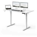 Rozbaleno - SENSE7 NOJO LIGHT Pracovní stůl bílá / elektricky nastavitelná výška / 120 x 60cm / nosnost 70kg / rozbaleno (5902659847928.rozbaleno)