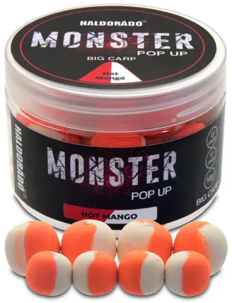 Haldorádó Pop-Up Monster Big Carp 50g 13/17mm Hot Mango (HD24191)