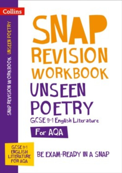 Unseen Poetry Workbook: AQA GCSE Grade 9-1 English Literature - Collins GCSE