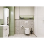 MEREO - Leny, koupelnová skříňka s keramickým umyvadlem 50 cm, bíla CN810