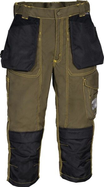 Pracovní kalhoty 3/4 Cofra GRONINGA Barva: Hnědá, Velikost: 58 (CAGRONINGA_03_58)