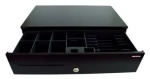 VIRTUOS SK-500-RJ10P10C / Pokladní zásuvka / bez kabelu / kovové držáky bankovek / černá (EKN0101)