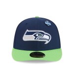 New Era Pánská kšiltovka Seattle Seahawks NFL 2026 Draft Pre-Curved 59FIFTY Fitted Velikost: 7 3/8
